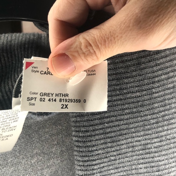 Gray Cardigan - Picture 6 of 9